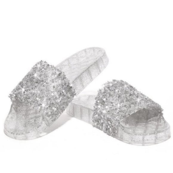 Embellished Sparkle Slides - RESTOCKED! - Picture 3 of 7